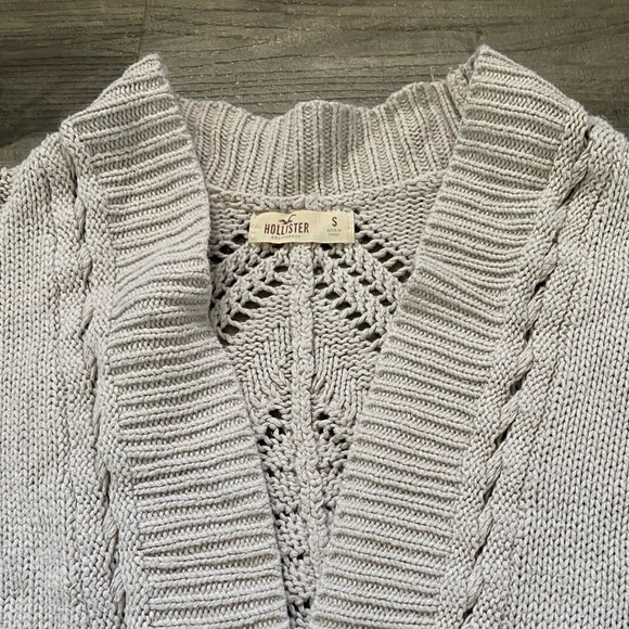 Hollister Tan Short Sleeve Cardigan - Picture 2 of 4